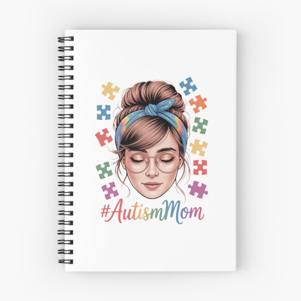 Item preview, Autism Awareness Mom Messy Bun Women Mama Mother Day designed and sold by VENOM0RIOT.