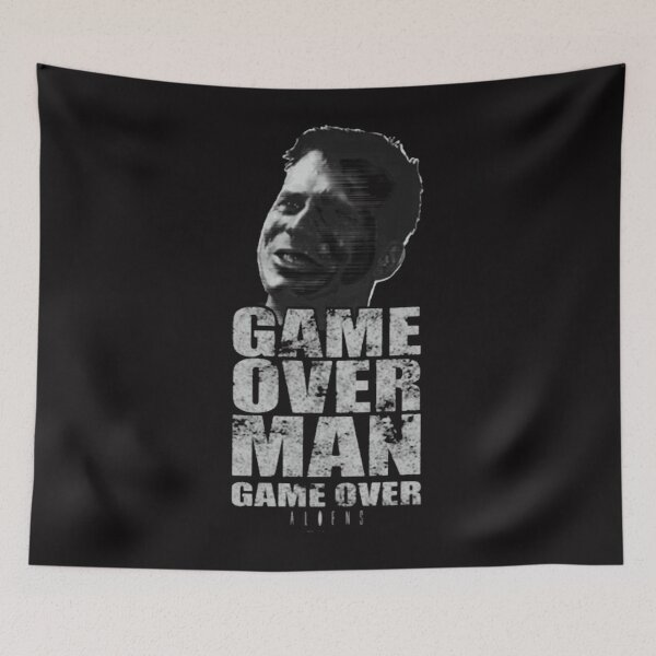 Item preview, Game Over Man Game Over designed and sold by Evgenyshop9.