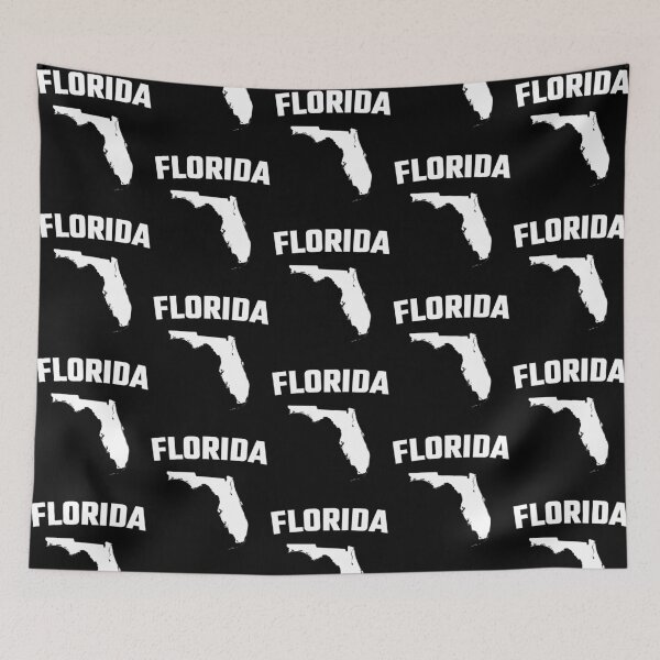 Item preview, Florida Map Silhouette - Sunshine State Pride designed and sold by mashmosh.