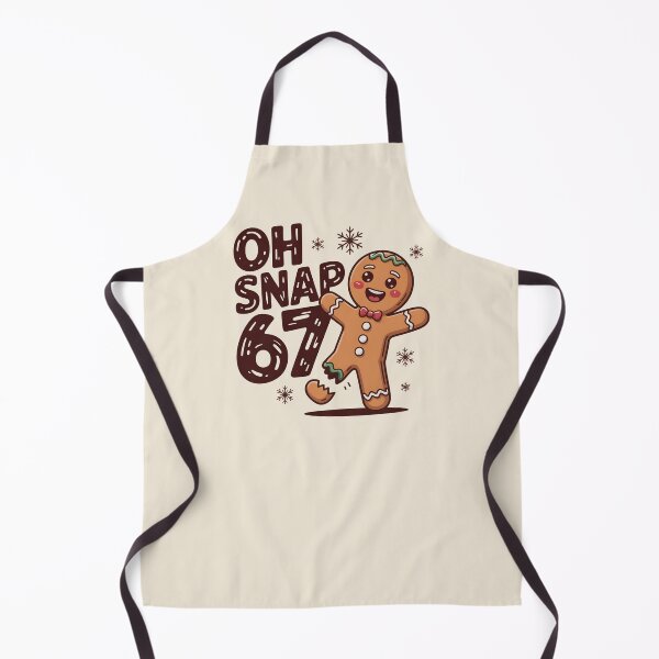 Item preview, Oh Snap Gingerbread 67 – Cute Christmas Cartoon Cookie Design designed and sold by SaritaVerseArt.