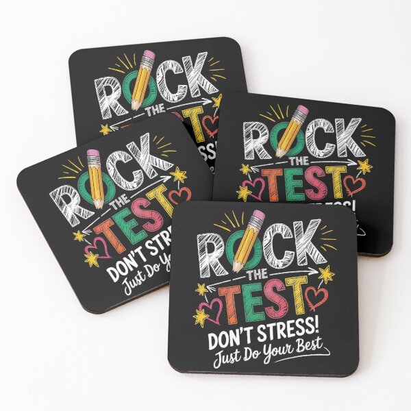 Item preview, Rock The Test Don't Stress Just Do Your Best Teacher Testing designed and sold by orlodrake.
