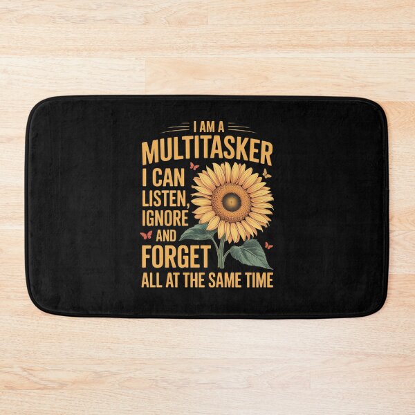 Item preview, I Am A Multitasker I Can Listen Ignore & Forget Saying designed and sold by LittleDame.