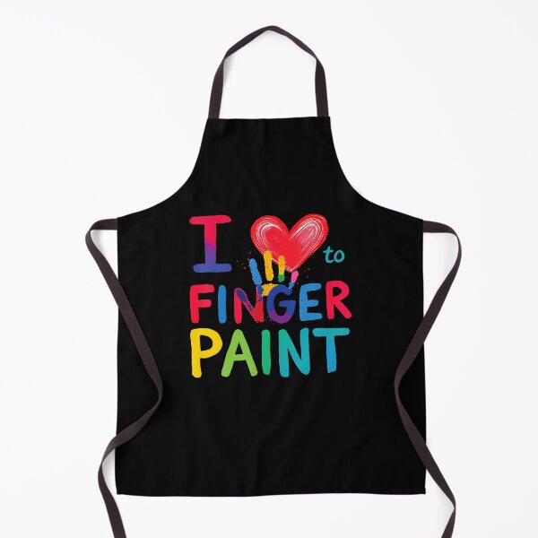 Item preview, I Heart Love To Finger Paint I'M Paint Valentine Cute designed and sold by DoraBlanche.