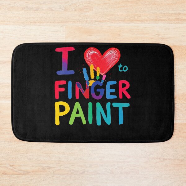 Item preview, I Heart Love To Finger Paint I'M Paint Valentine Cute designed and sold by DoraBlanche.