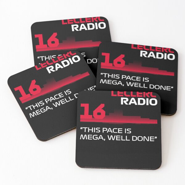 Item preview, This pace is MEGA – Charles Leclerc F1 Team Radio designed and sold by Heybratan.