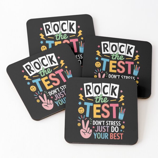 Item preview, Rock The Test Don't Stress Just Do Your Best Teacher Testing designed and sold by orlodrake.