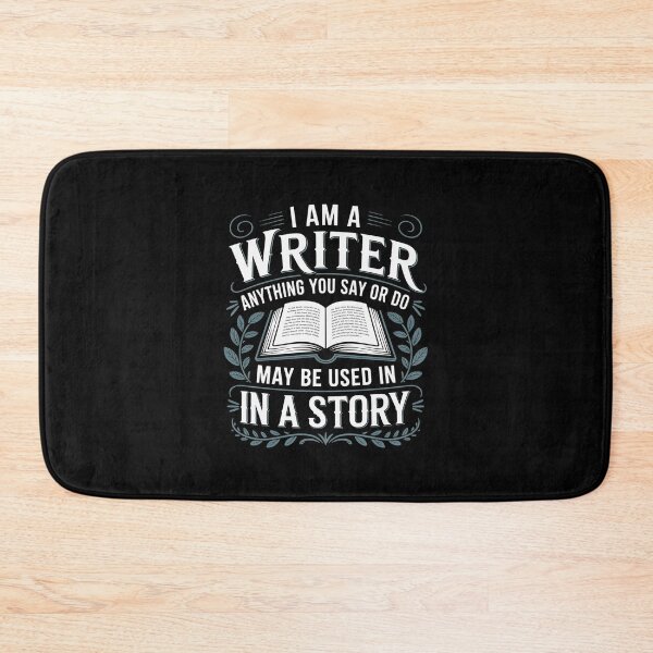 Item preview, I Am a Writer - Quote Bookworm Poet designed and sold by LittleDame.