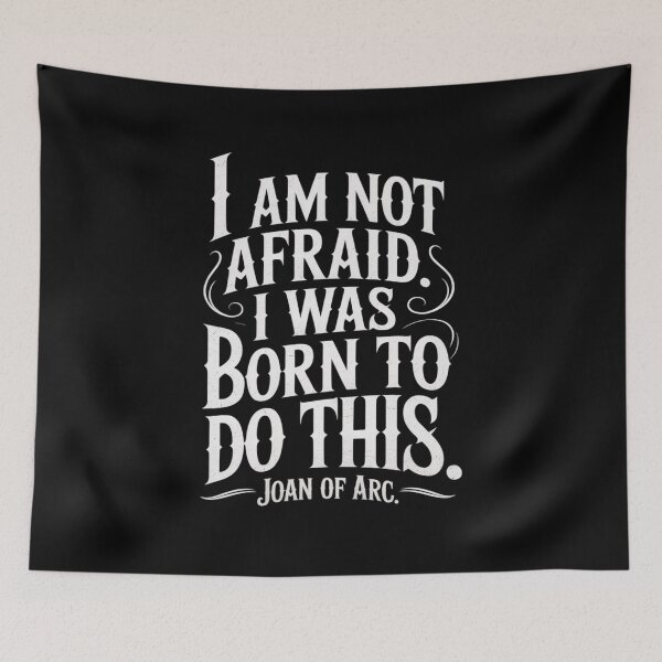 Item preview, I Am Not Afraid. I was Born to Do This. Aged designed and sold by LittleDame.