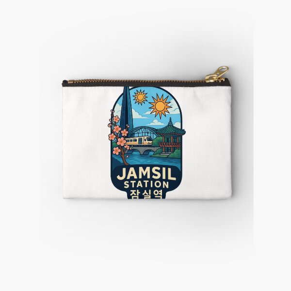 Item preview,  Jamsil Station Spring Blossoms and Han River View designed and sold by Places On Earth.