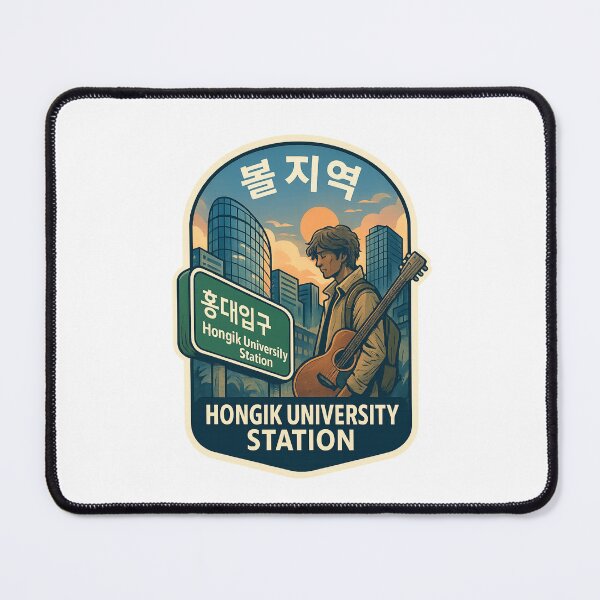 Item preview, Hongik University Station Street Culture Scene designed and sold by Places On Earth.