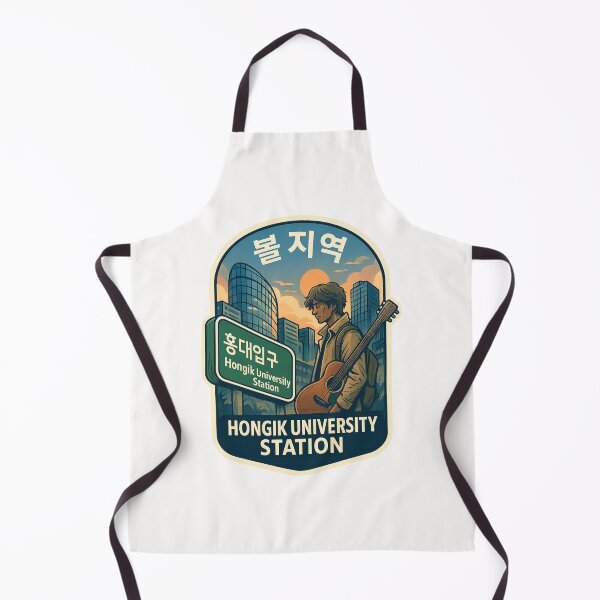 Item preview, Hongik University Station Street Culture Scene designed and sold by Places On Earth.
