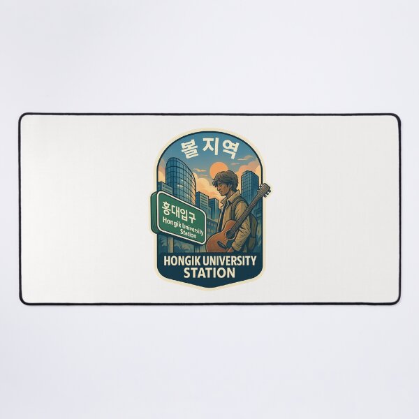 Item preview, Hongik University Station Street Culture Scene designed and sold by Places On Earth.