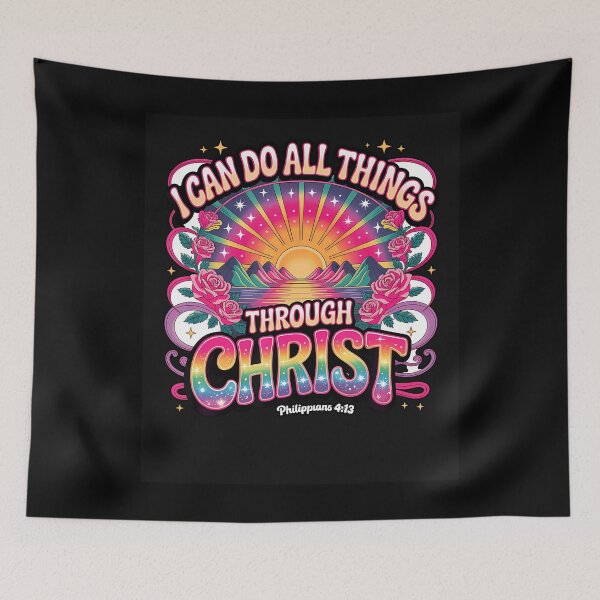 Item preview, I Can Do All Things Through Christ Philippians 413 designed and sold by JosephineSarah.