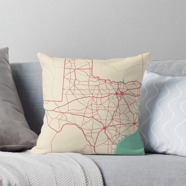 Item preview, Texas Map Illustration designed and sold by MapsByLeo.