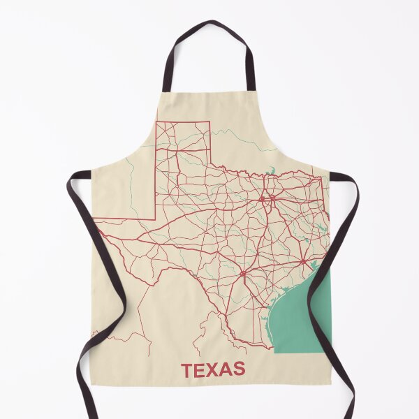 Item preview, Texas Map Illustration designed and sold by MapsByLeo.