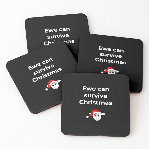 Item preview, Ewe can survive Christmas! designed and sold by Slogans4u.