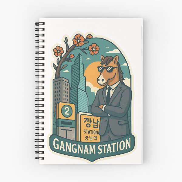 Artikelvorschau, Gangnam Station und Teheran-ro Wolkenkratzerviertel entworfen und verkauft von Places On Earth.
