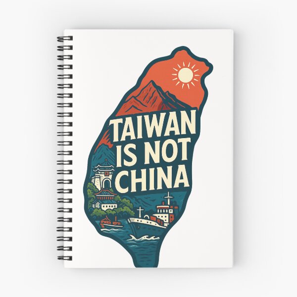 Artikelvorschau, Karte der Unabhängigkeitsinsel Taiwan und souveräne Identität entworfen und verkauft von Places On Earth.
