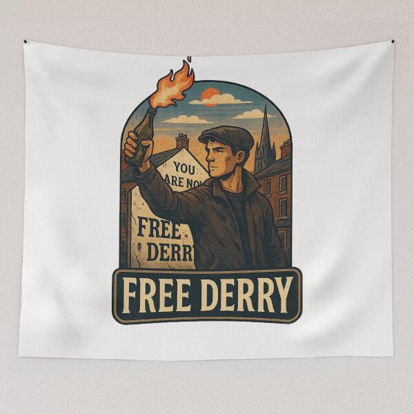 Item preview,  Free Derry and Civil Rights Heritage Scene designed and sold by Places On Earth.