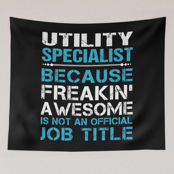 Item preview, Utility Specialist designed and sold by YungMcIlwain.