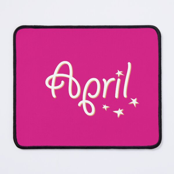 Item preview, My Name is April designed and sold by CharlottePlaceArt.