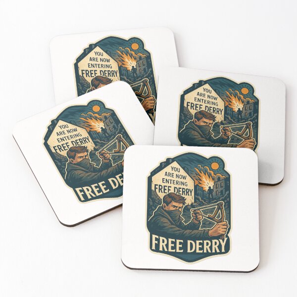 Item preview,  Free Derry Mural and Conflict-Era Street Scene designed and sold by Places On Earth.