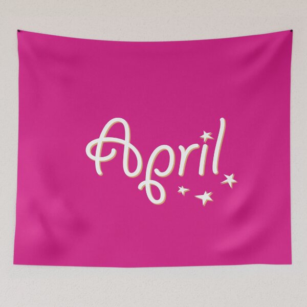 Item preview, My Name is April designed and sold by CharlottePlaceArt.