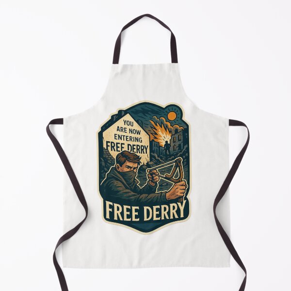 Item preview, Free Derry Mural and Conflict-Era Street Scene designed and sold by Places On Earth.