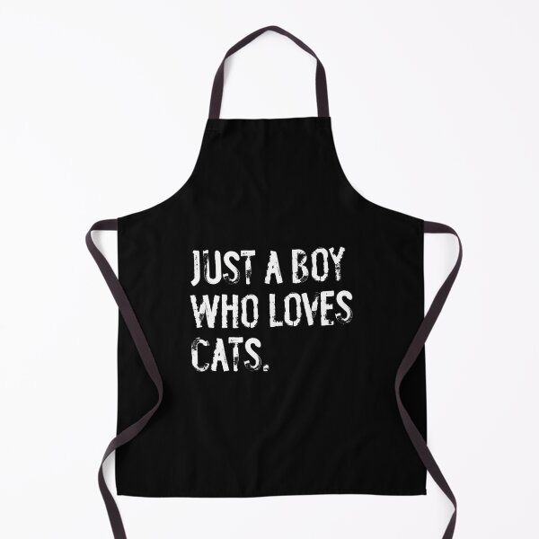 Item preview, Just A Boy Who Loves Cats designed and sold by MelanieMiram1.