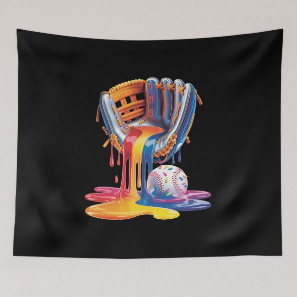Item preview, Ice Cream Drip Baseball Stuff Baseball Drip For Boys Graphic  designed and sold by VasilisLamArt.