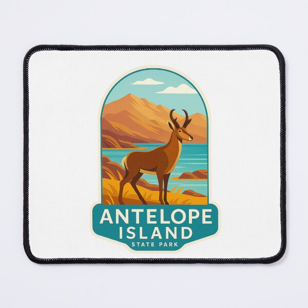 Item preview, Antelope Island State Park and Frary Peak View, Utah designed and sold by Places On Earth.