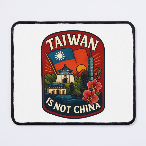 Item preview,  Taiwan Independence Identity Landmark with Taipei 101 and Sun Yat-sen Memorial designed and sold by Places On Earth.