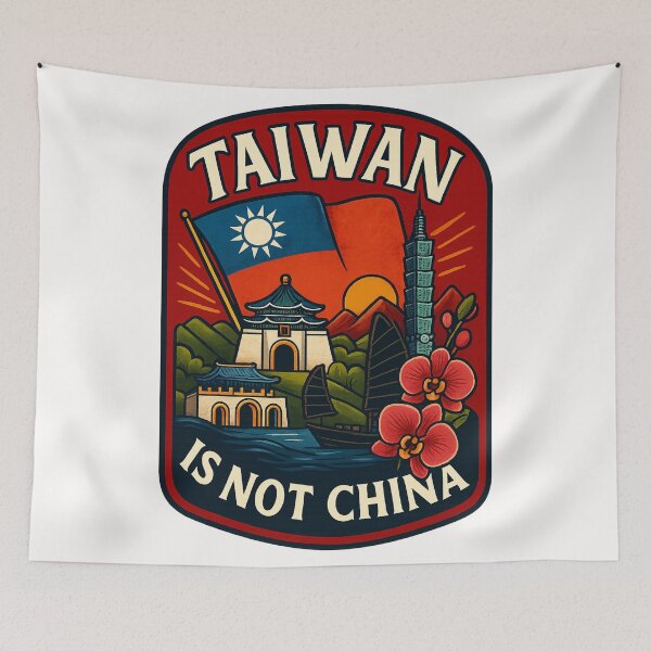 Item preview,  Taiwan Independence Identity Landmark with Taipei 101 and Sun Yat-sen Memorial designed and sold by Places On Earth.