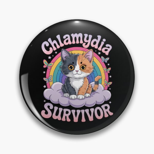 Item preview, Chlamydia Cat Meme Funny Humor designed and sold by sterabamineh.