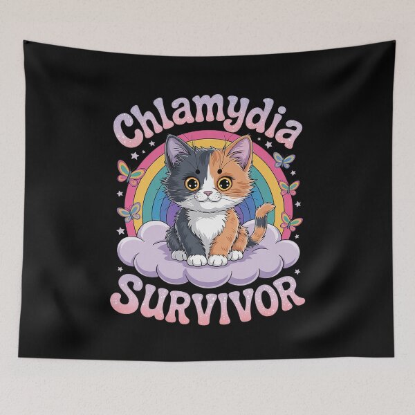 Item preview, Chlamydia Cat Meme Funny Humor designed and sold by sterabamineh.