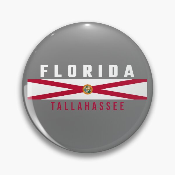Item preview, Classic Florida Flag & Tallahassee State Capitol Design designed and sold by mashmosh.