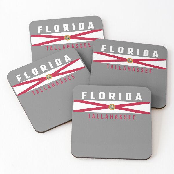Item preview, Classic Florida Flag & Tallahassee State Capitol Design designed and sold by mashmosh.