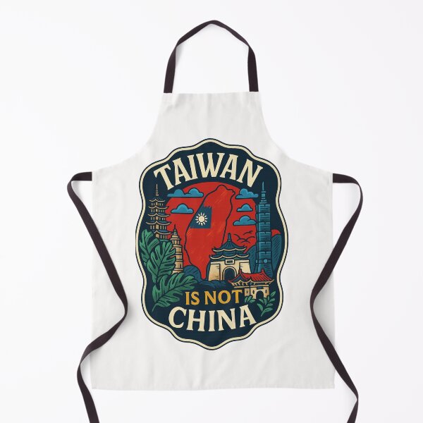 Item preview, Taiwan Independence Map with Taipei 101 and National Landmarks designed and sold by Places On Earth.