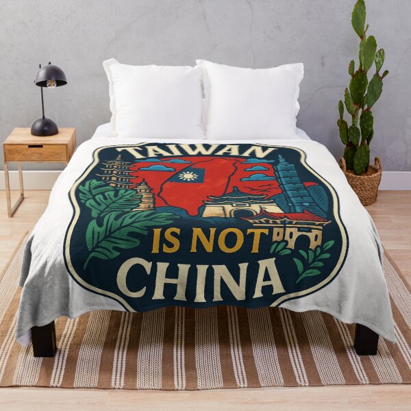Item preview,  Taiwan Independence Map with Taipei 101 and National Landmarks designed and sold by Places On Earth.