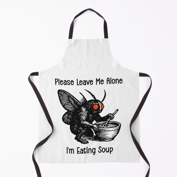 Item preview, Please Leave Me Alone Mothman Soup T-Shirt | Funny Cryptid Tee designed and sold by DekoDesignsHub.