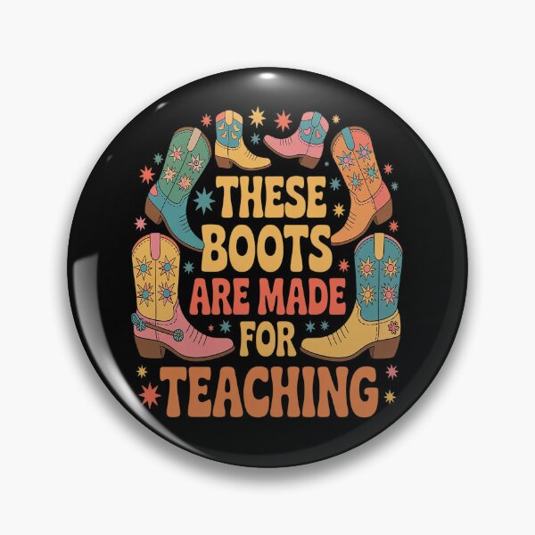 Item preview, Teacher Western Country These Boots Are Made For Teaching designed and sold by orlodrake.