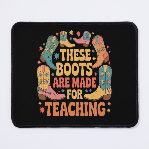 Item preview, Teacher Western Country These Boots Are Made For Teaching designed and sold by orlodrake.