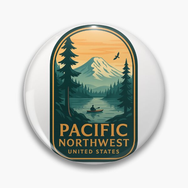 Item preview,  Kayaking in the Pacific Northwest with Mount Hood View designed and sold by Places On Earth.