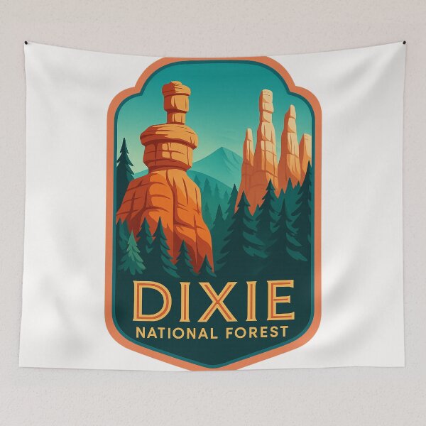 Item preview,  Dixie National Forest and Red Rock Spires in Utah designed and sold by Places On Earth.