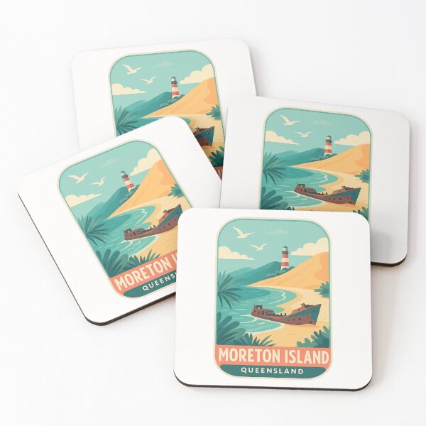 Item preview,  Moreton Island Lighthouse and Shipwreck, Queensland designed and sold by Places On Earth.