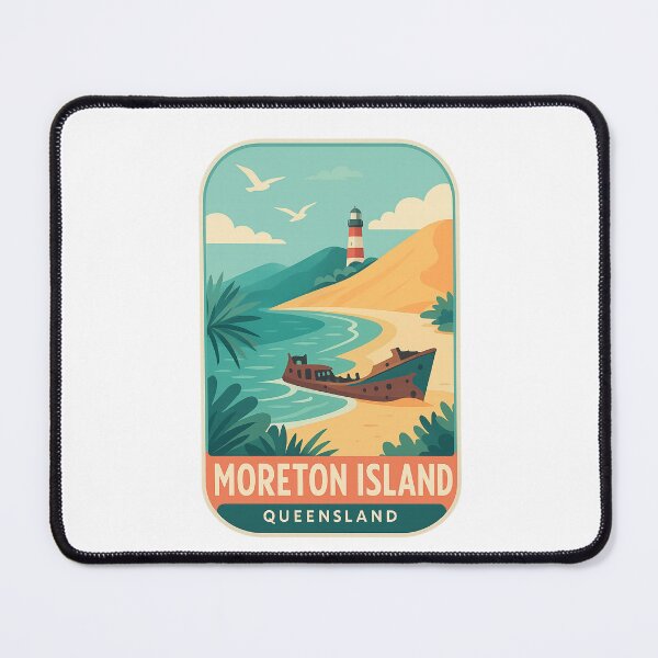 Item preview,  Moreton Island Lighthouse and Shipwreck, Queensland designed and sold by Places On Earth.