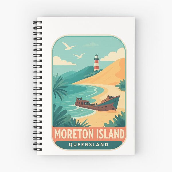 Item preview,  Moreton Island Lighthouse and Shipwreck, Queensland designed and sold by Places On Earth.