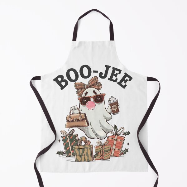 Item preview, Boo-Jee Christmas Ghost Fashionista Design designed and sold by LunaPixelStudio.