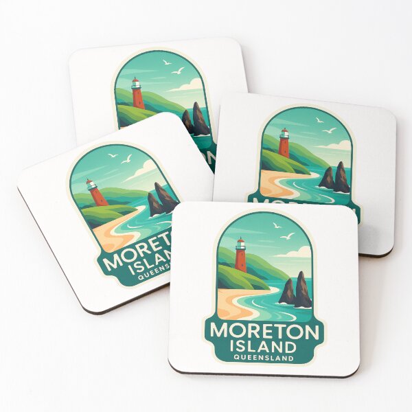 Item preview,  Moreton Island Scenic Coast and Cape Moreton Lighthouse designed and sold by Places On Earth.