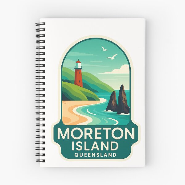 Item preview,  Moreton Island Scenic Coast and Cape Moreton Lighthouse designed and sold by Places On Earth.
